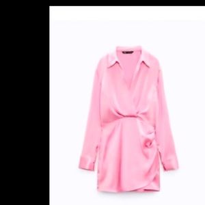 Pink Zara dress